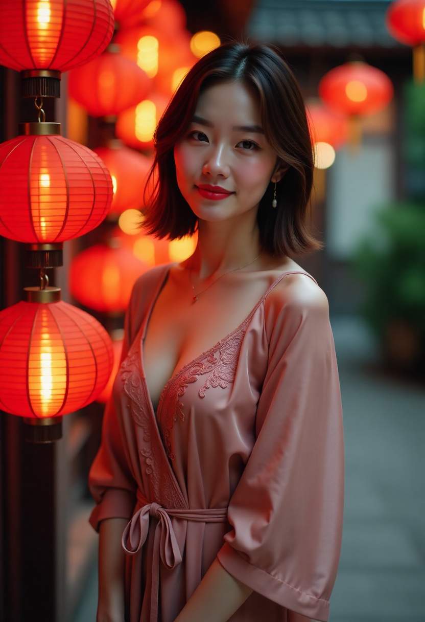 美人余幕后